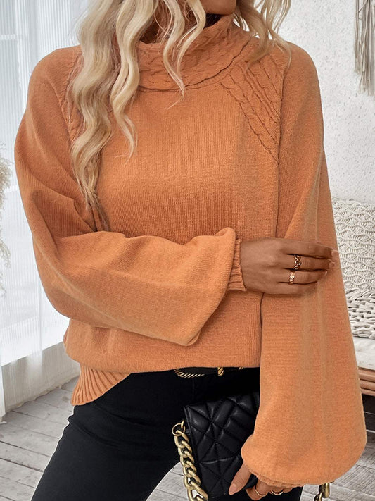 Cable Knit Turtleneck