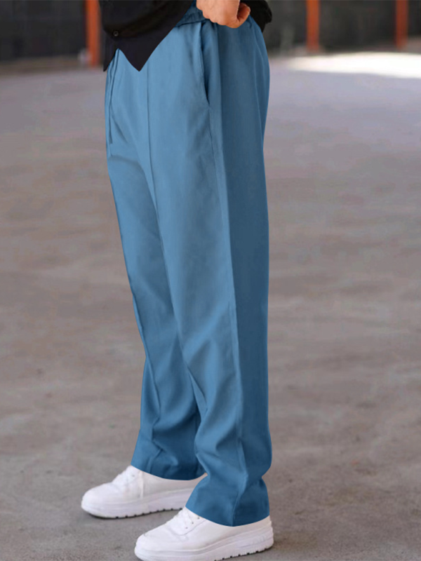 Men's loose straight sports casual trousers