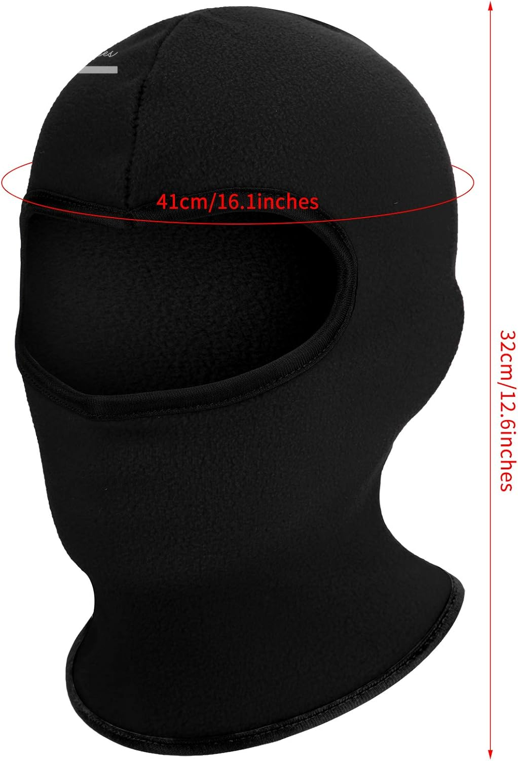 2 Pieces Kids Balaclava Ski Mask Windproof Neck Warmers Ear Muffs Hats Winter Fleece Gaiters for Boy Girls