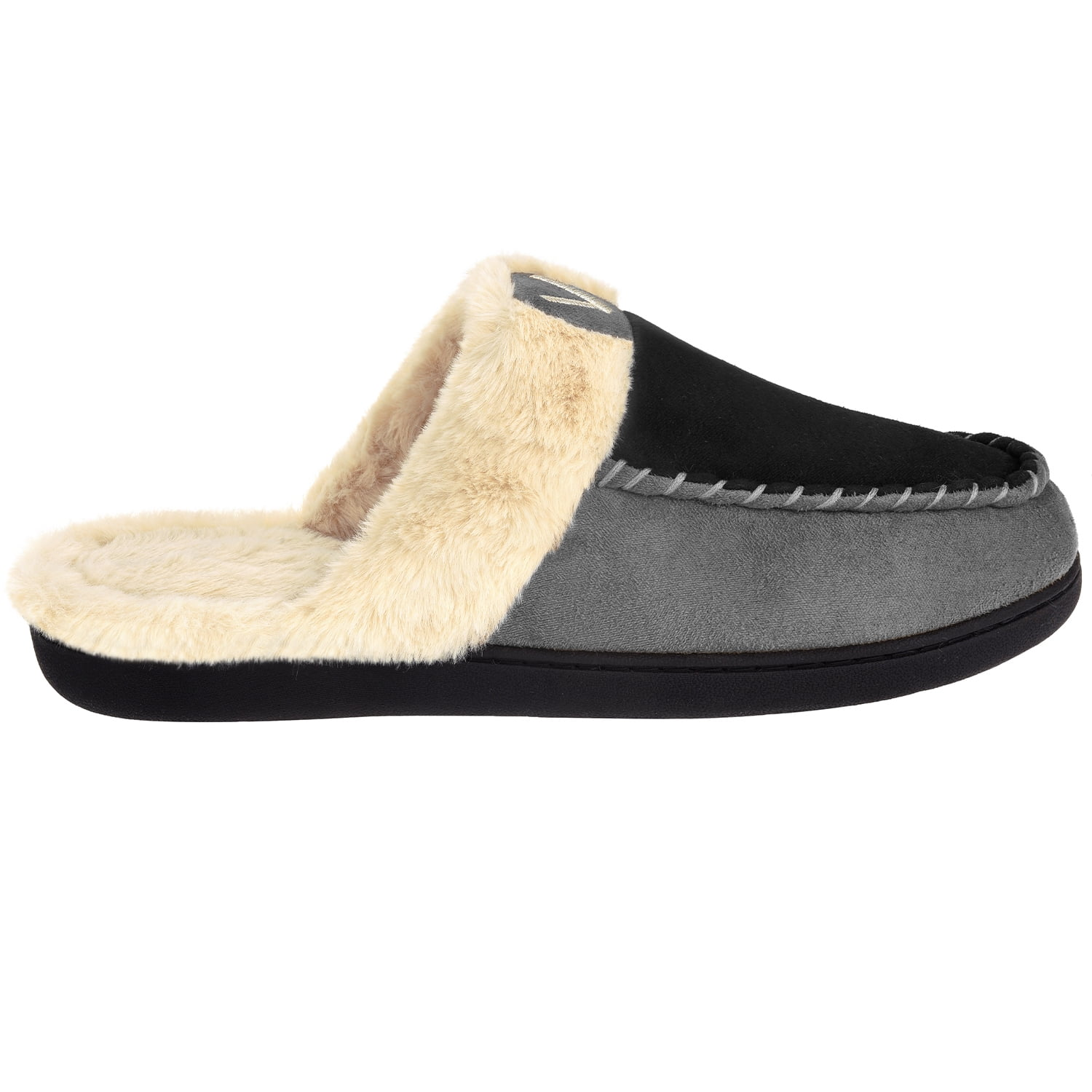Men'S Scuff Slippers Memory Foam Slip on Shoes Moccasin Style House Shoes Indoor Outdoor