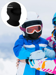 2 Pieces Kids Balaclava Ski Mask Windproof Neck Warmers Ear Muffs Hats Winter Fleece Gaiters for Boy Girls