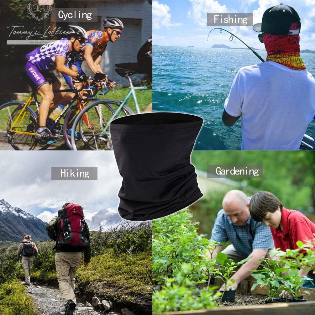 Cooling Balaclavas Neck Gaiter Tube Headwear UV Protection Face Cover Scarf Bandana for Men Women