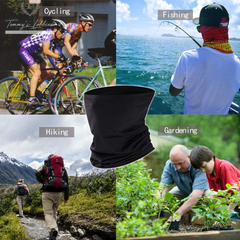 Cooling Balaclavas Neck Gaiter Tube Headwear UV Protection Face Cover Scarf Bandana for Men Women