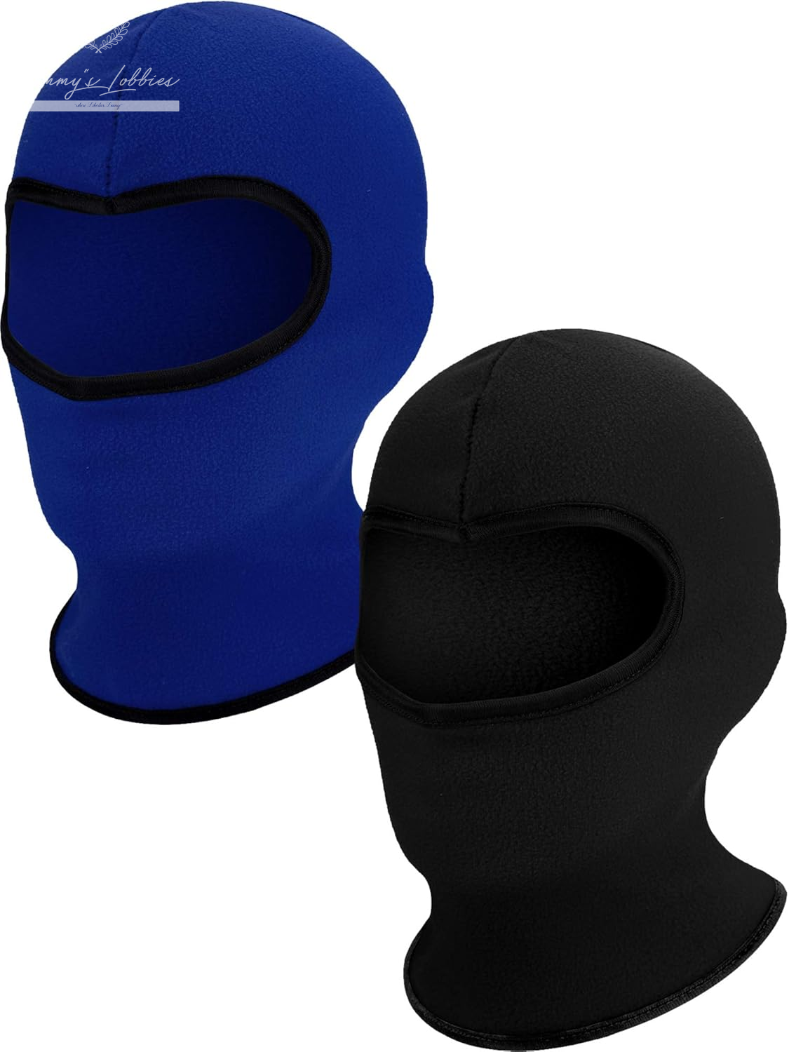 2 Pieces Kids Balaclava Ski Mask Windproof Neck Warmers Ear Muffs Hats Winter Fleece Gaiters for Boy Girls